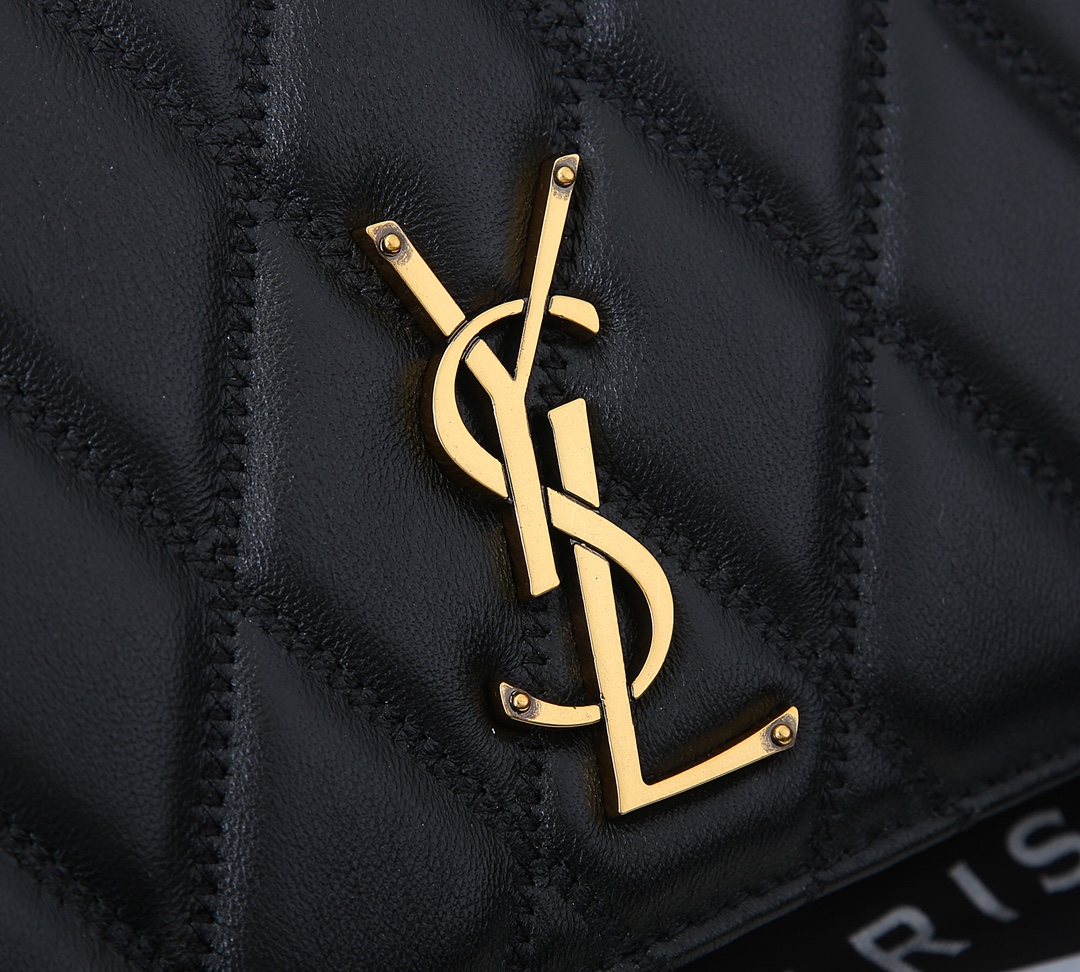 Replica Ysl Becky Chain Wallet In Quilted Lambskin 1944