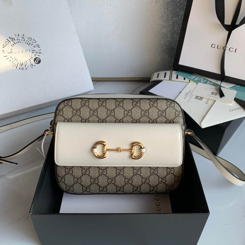 Replica Gucci Horsebit 1955 Small Shoulder Bag In Canvs 645454