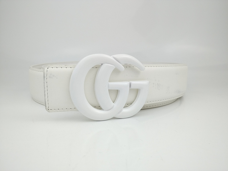 Replica Gucci Belt G323-75 White 38Mm