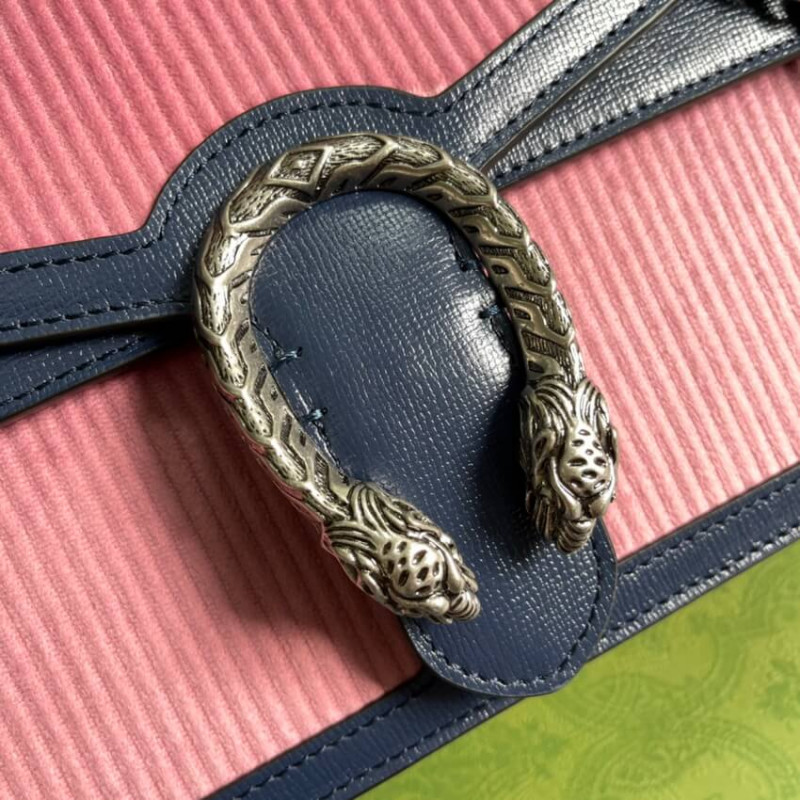 Replica Gucci Dionysus Small Shoulder Bag 400249 Pink Corduroy