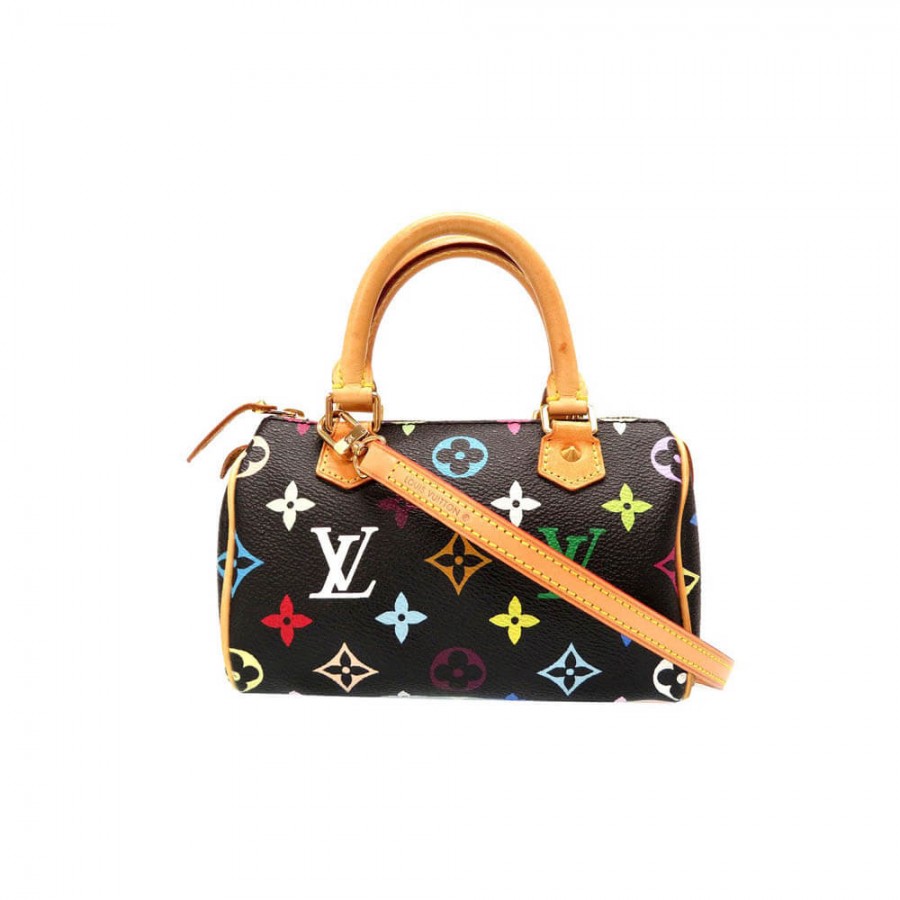 Replica Louis Vuitton Monogram Multicolor Mano Speedy M92644 M92645