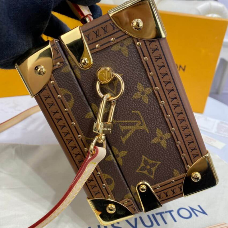 Replica Louis Vuitton Monogram Valisette Tresor M45673