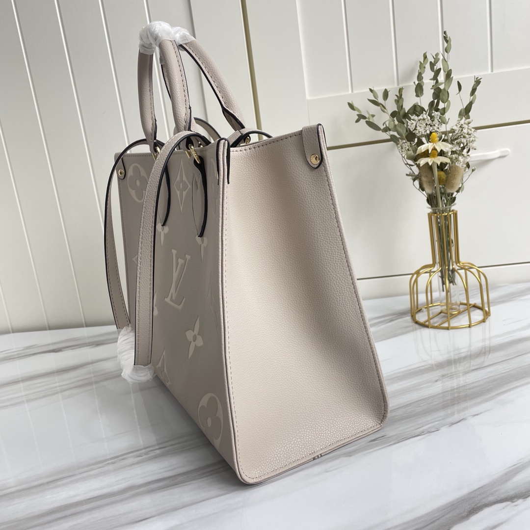 Replica Louis Vuitton Aaa-Onthego Mm Black/Beige