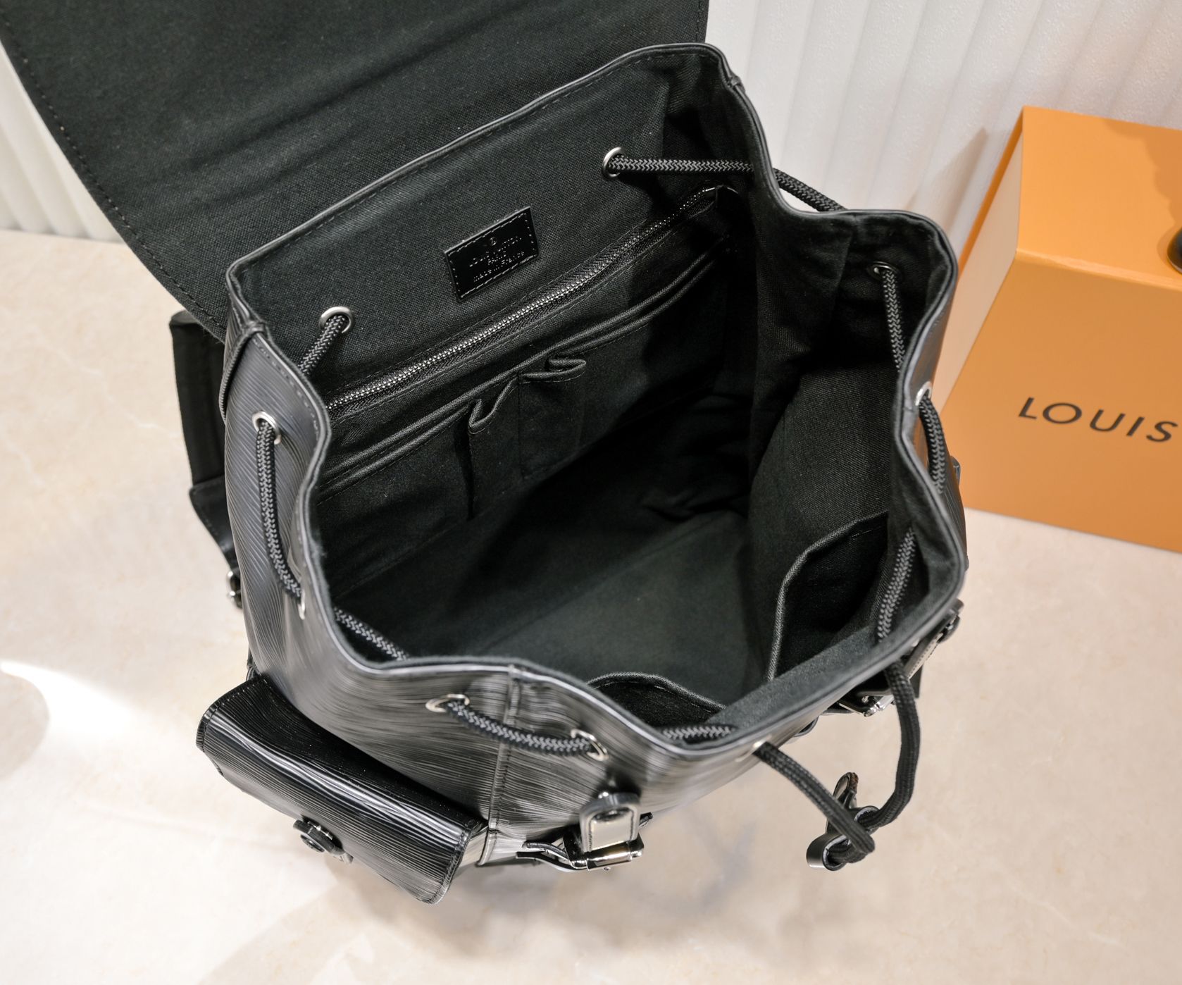 Replica Louis Vuitton Christopher Pm Epi Leather Backpack