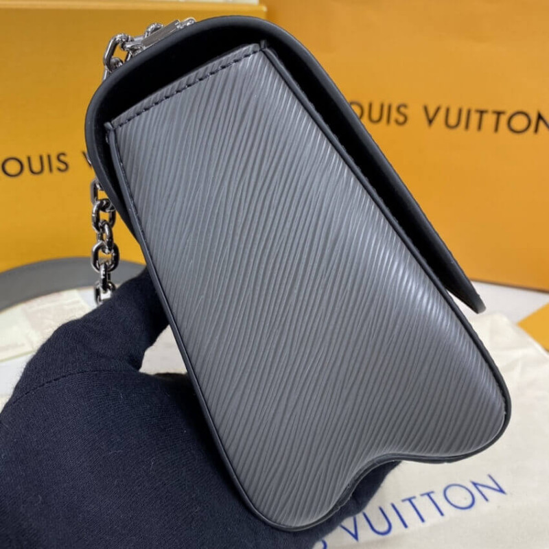 Replica Louis Vuitton Epi Leather Twist Mm M56530 Gray