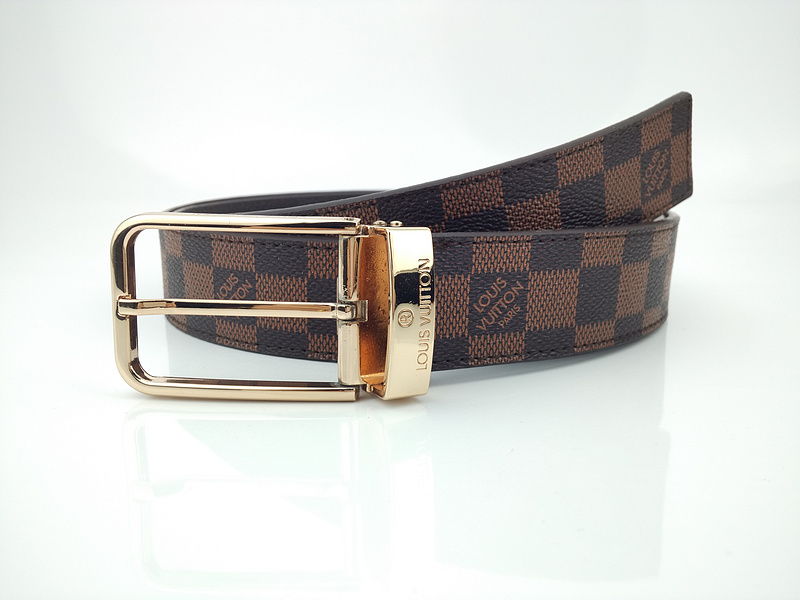 Replica Louis Vuitton Belt L162-80 35Mm Gold