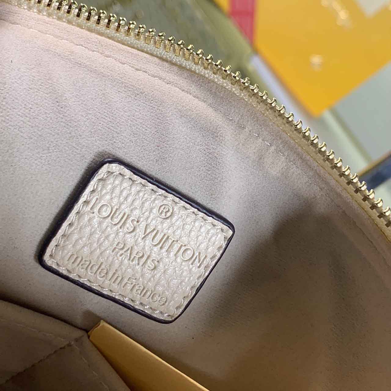 Replica Louis Vuitton Maida Hobo M45522 Black/White/Grey/Blue