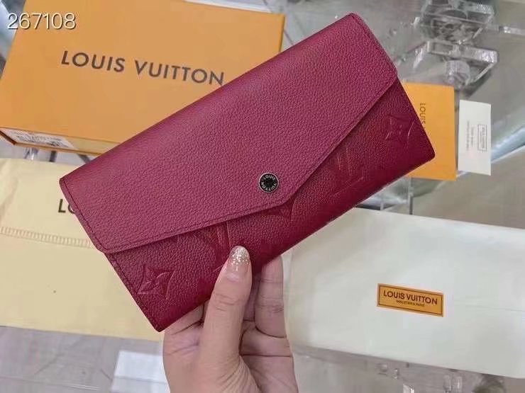 Replica Louis Vuitton Sarah Wallet M61182- 6 Colors