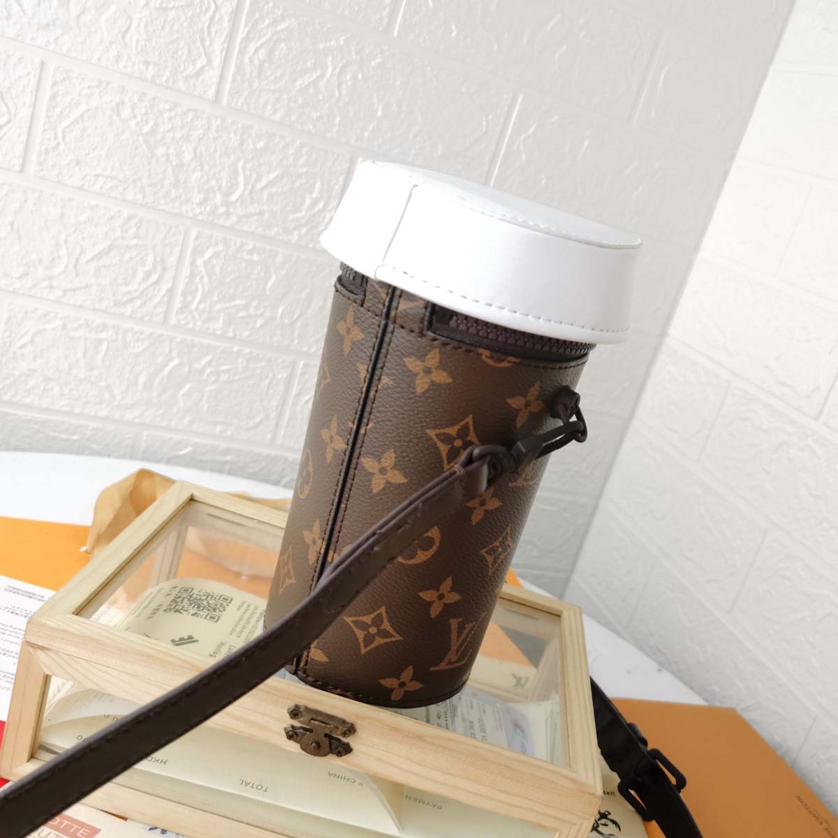 Replica Louis Vuitton Coffee Cup Pouch