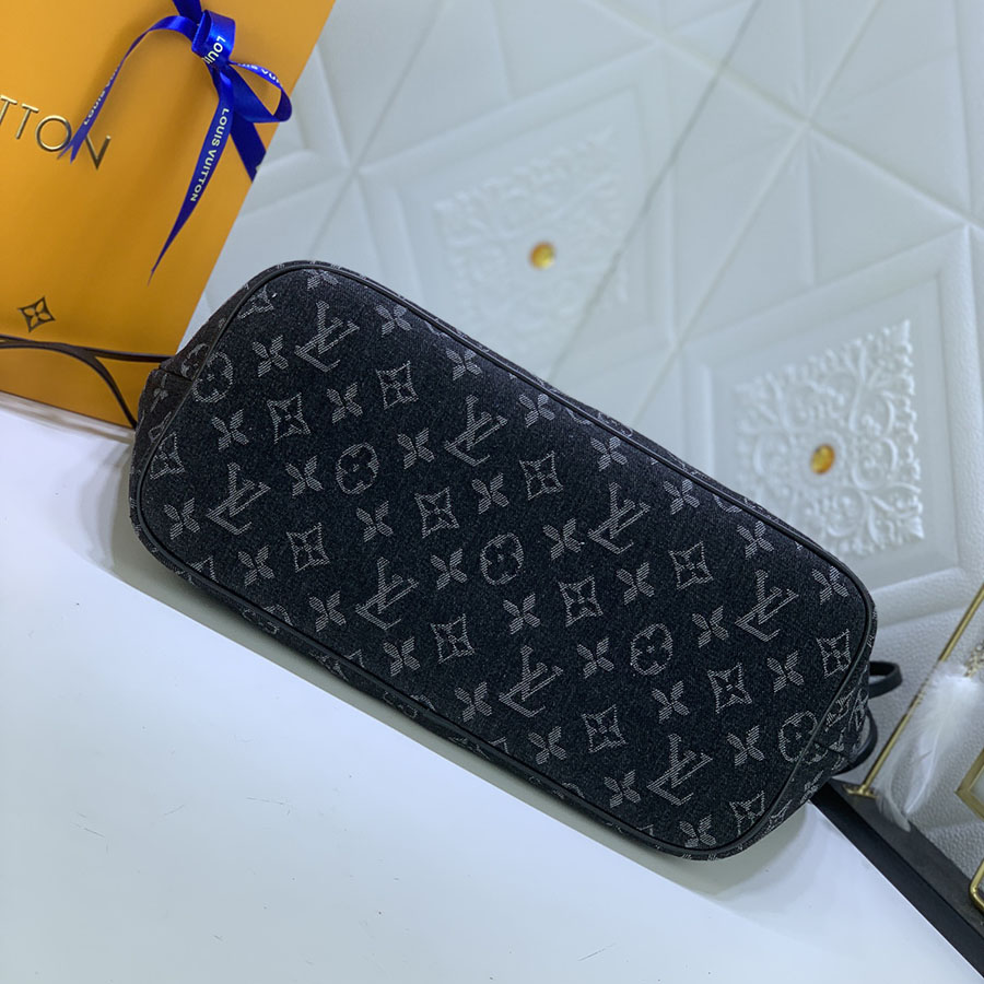 Replica Louis Vuitton Denim Materials Neverfull Mm