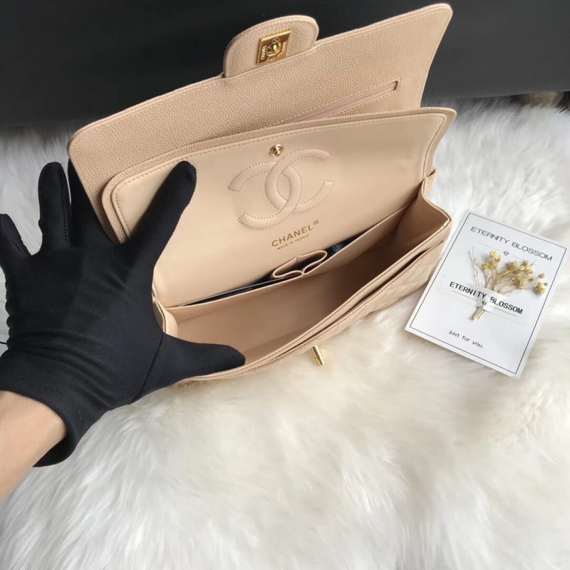 Replica Chanel Caviar Calfskin Classic Flap Bag A01112