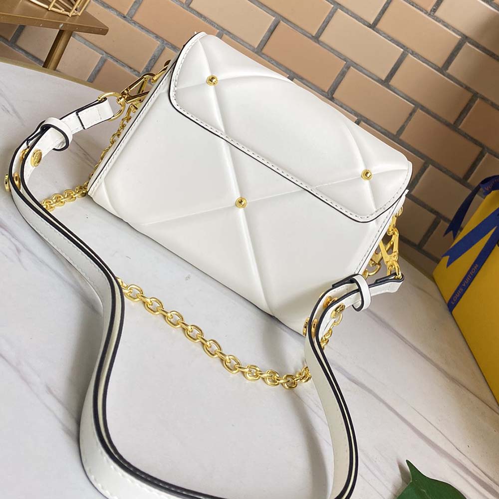 Replica Louis Vuitton Twist Pm- Black/Brown/White