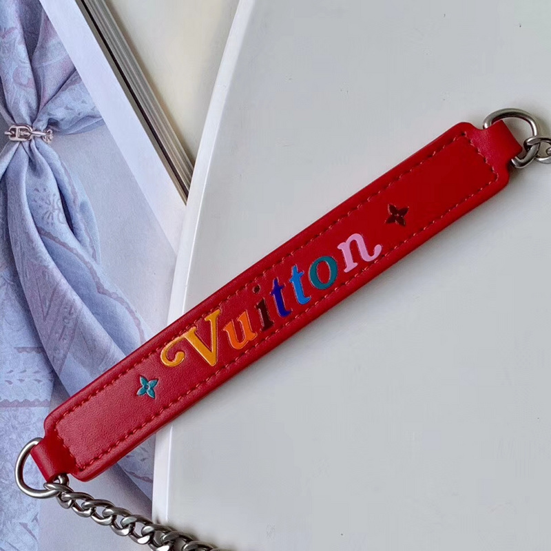 Replica Louis Vuitton New Wave Chain Pochette-M63956 Red
