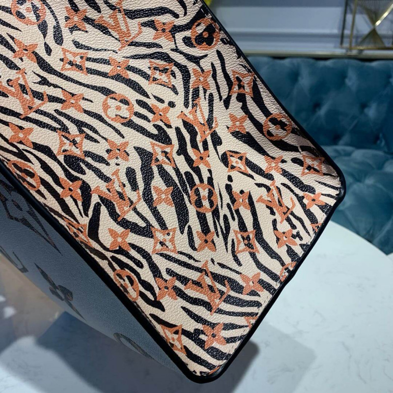 Replica Louis Vuitton Onthego M44675 Ivory/Havana Beige