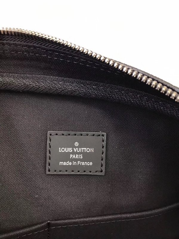 Replica Louis Vuitton Porte-Documents Voyage Pm N41478 Grey Plaid