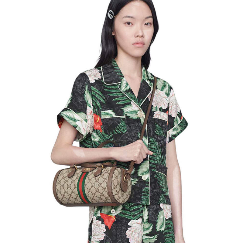 Replica Gucci Ophidia Gg Small Boston Bag 602577