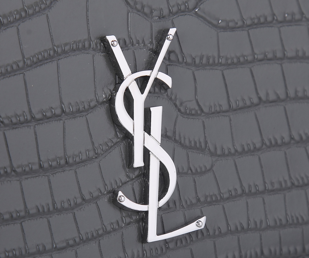 Replica Ysl Sunset Medium In Crocodile Embossed Shiny Leather 1737