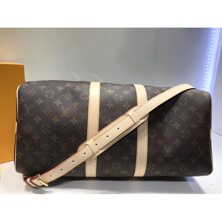 Replica Louis Vuitton Monogram Canvas Keepall Bandouliere 45 M41418
