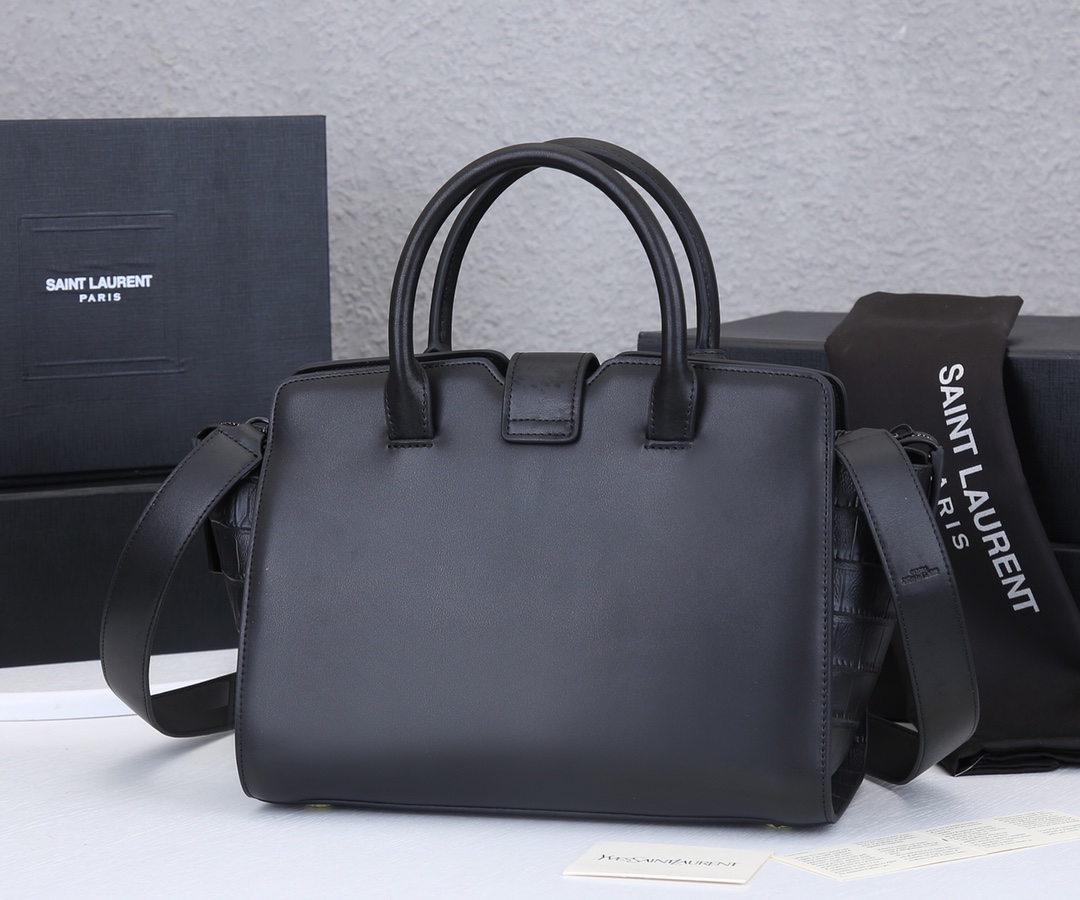 Replica Ysl Monogram Cabas Downtown Leather Bag