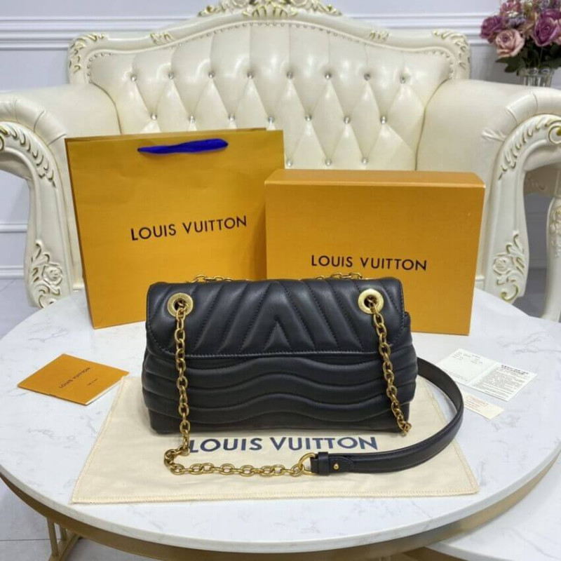 Replica Louis Vuitton New Wave Chain Bag M58552 Black