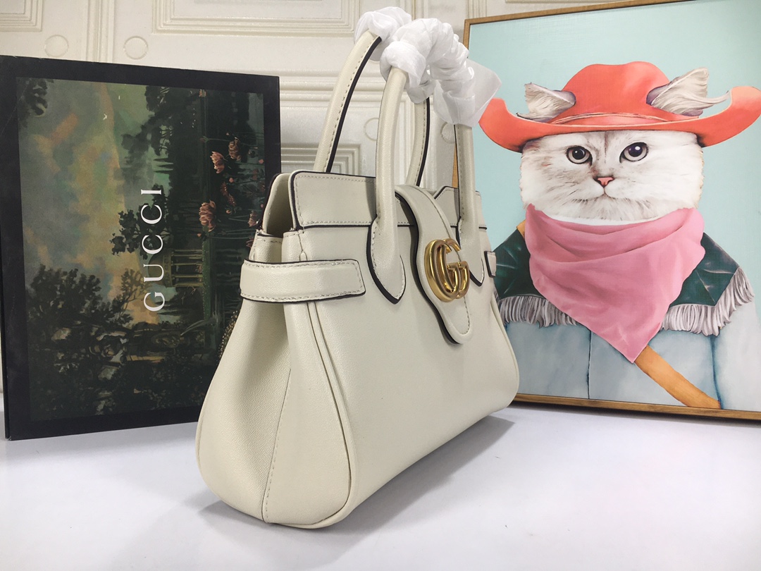 Replica Gucci Small Top Handle Bag With Double G