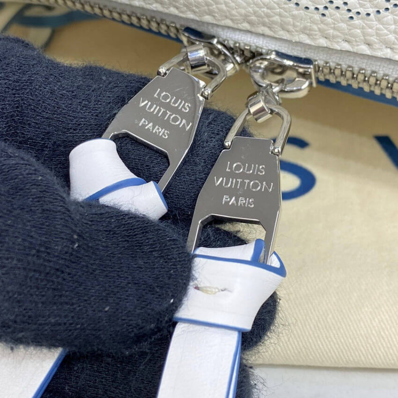 Replica Louis Vuitton Beaubourg Hobo Mm M58482 White