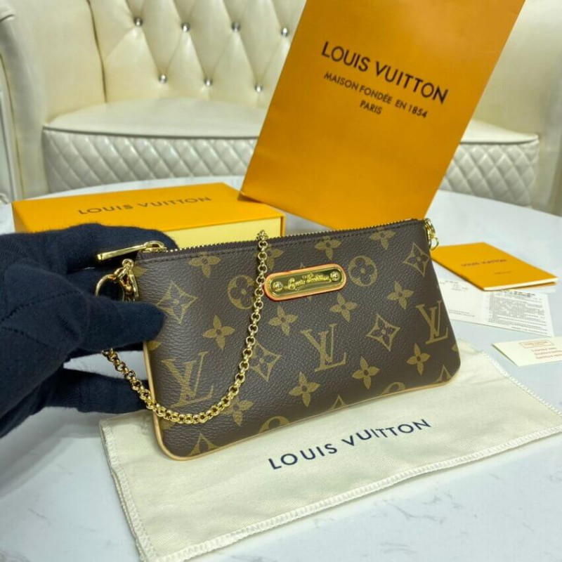 Replica Louis Vuitton Monogram Pochette Milla Mm M60094