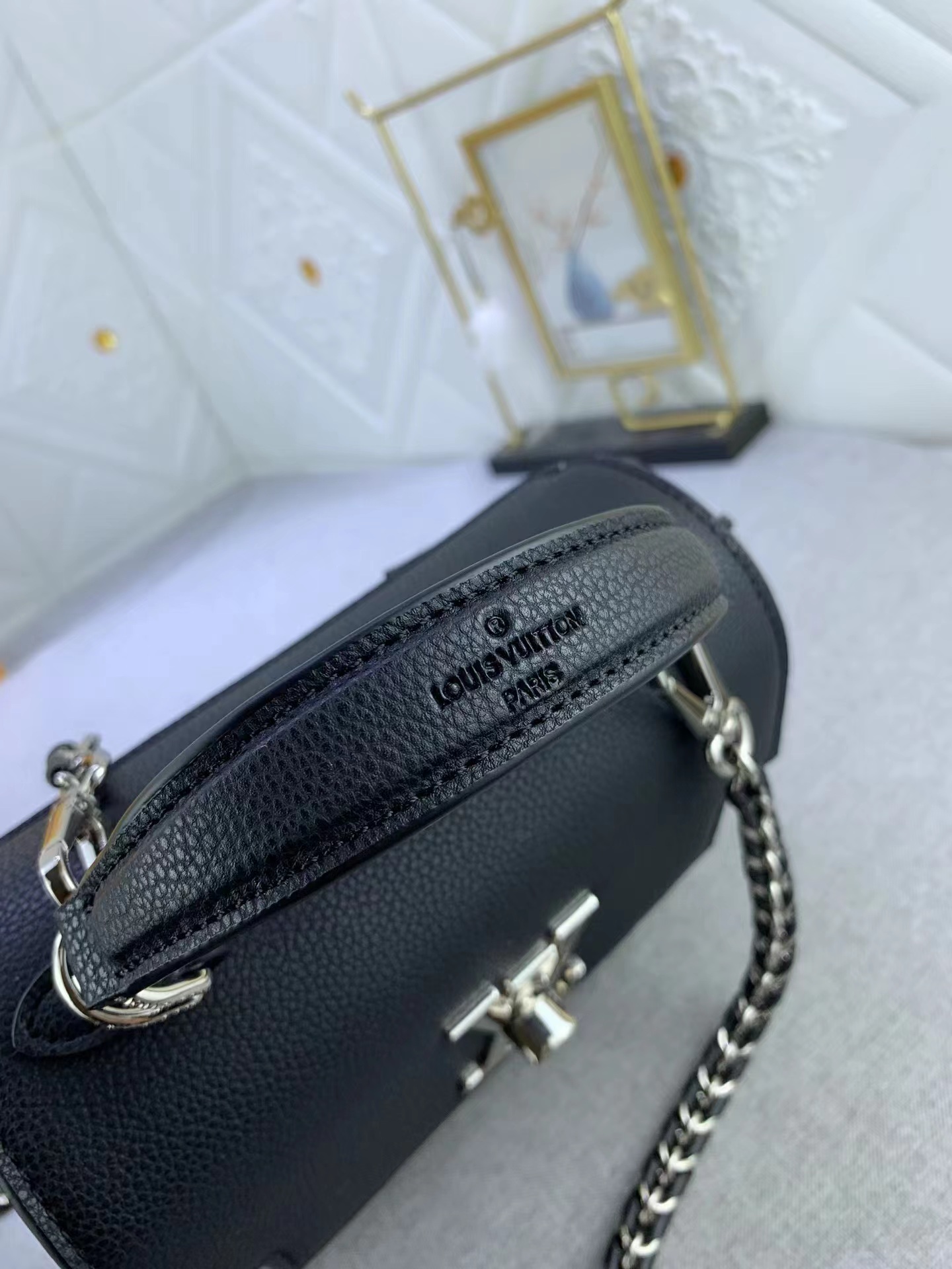 Replica Louis Vuitton Lv Lockme Ever Mini Bag M20997 Black