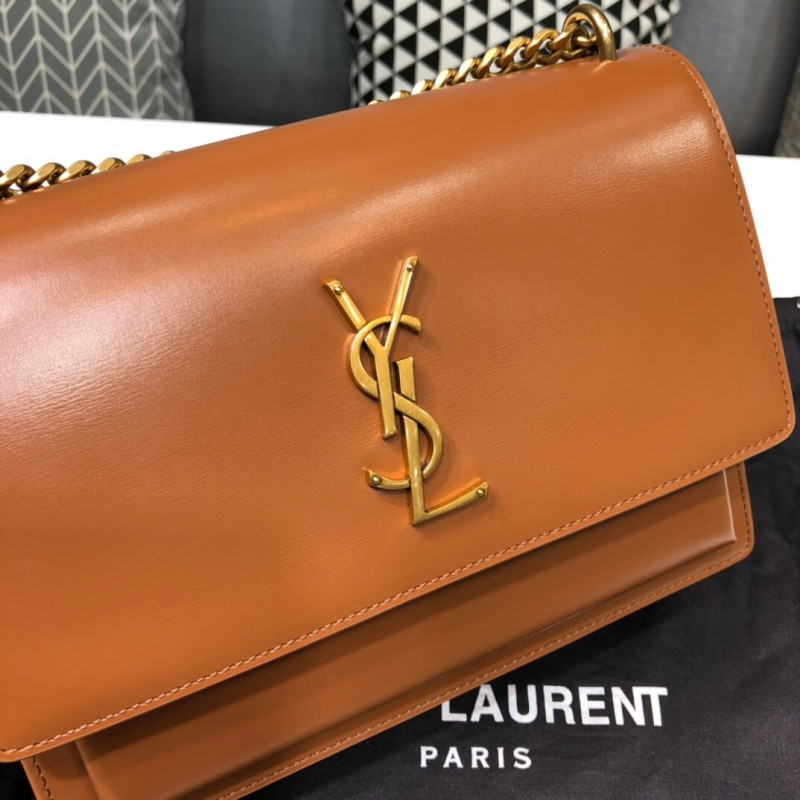 Replica Saint Laurent Sunset Medium In Smooth Leather 442906