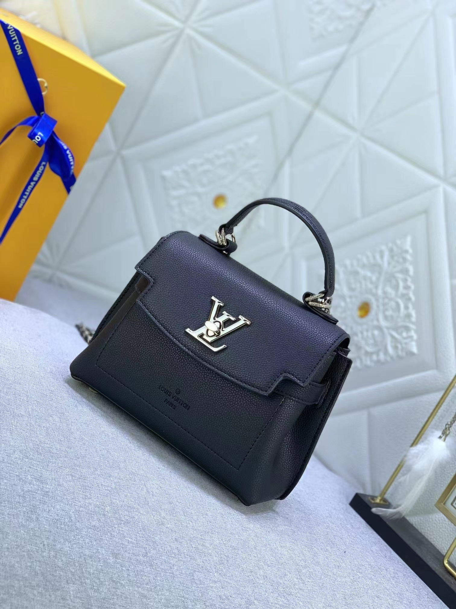 Replica Louis Vuitton Lv Lockme Ever Mini Bag M20997 Black