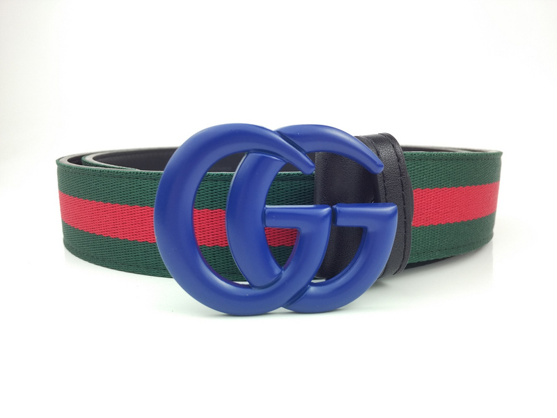 Replica Gucci Belt G320-75 Blue 38Mm