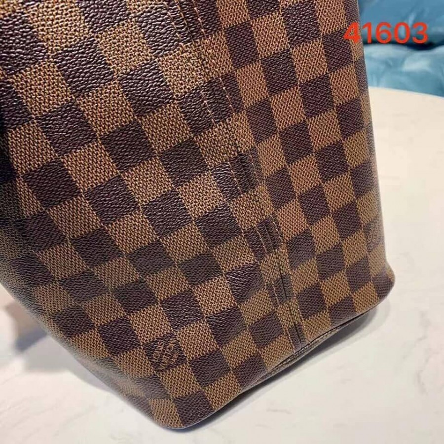 Replica Louis Vuitton Damier Ebene Canvas Neverfull Mm N41603 Pink