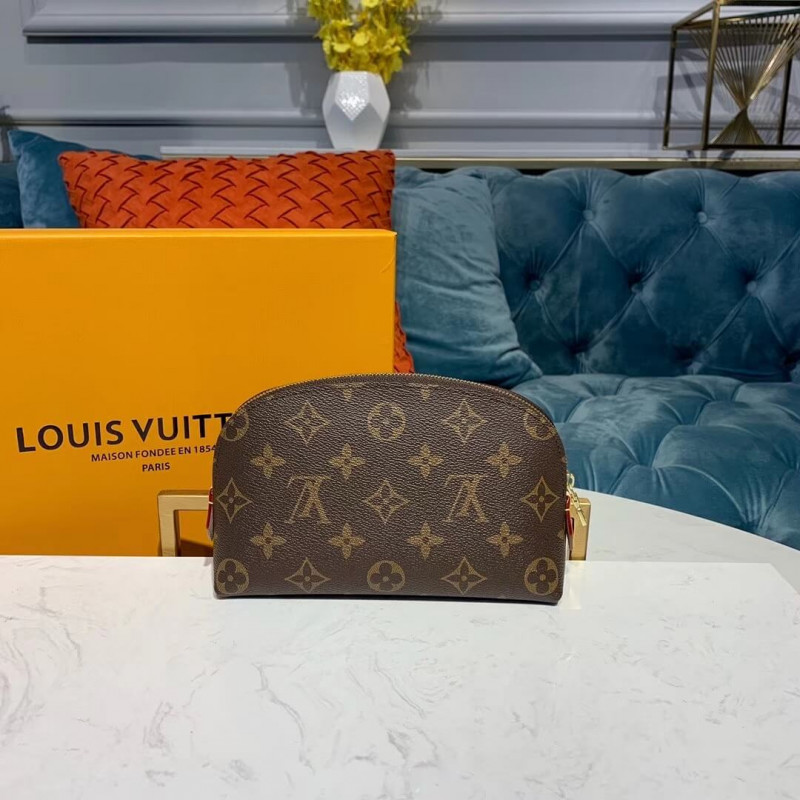 Replica Louis Vuitton Monogram Canvas Cosmetic Pouch M47515