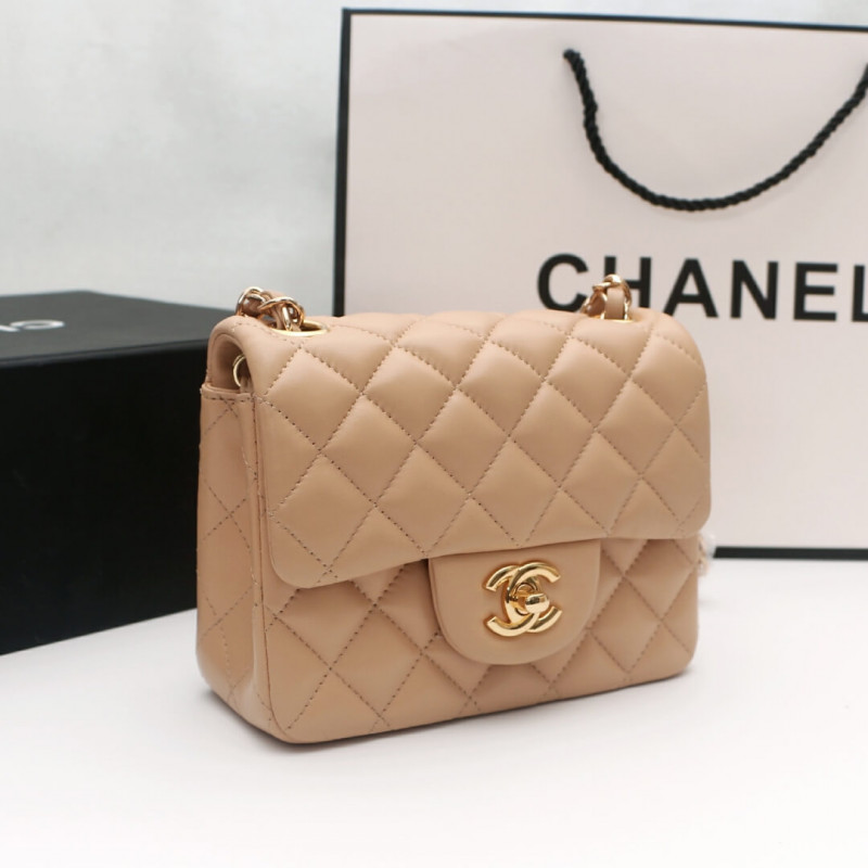 Replica Chanel Lambskin 17Cm Classic Flap Bag 1115