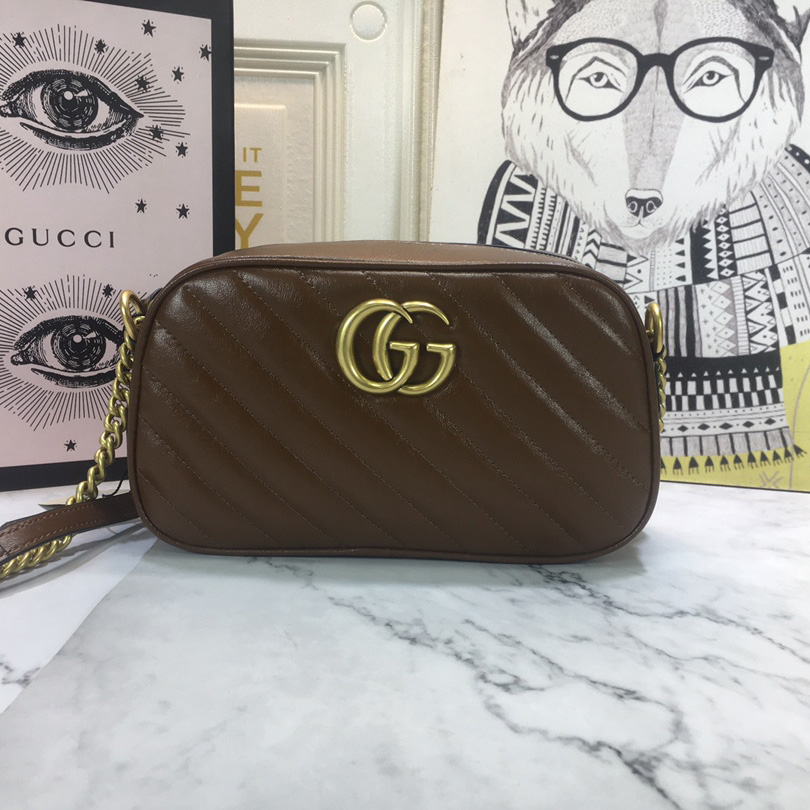 Replica Gucci Marmont Small Matelasse Shoulder Bag 447632