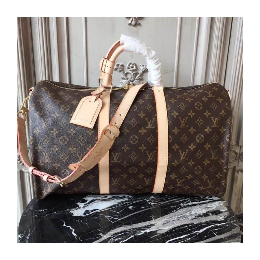 Replica Louis Vuitton Monogram Canvas Keepall Bandouliere 50 M41416