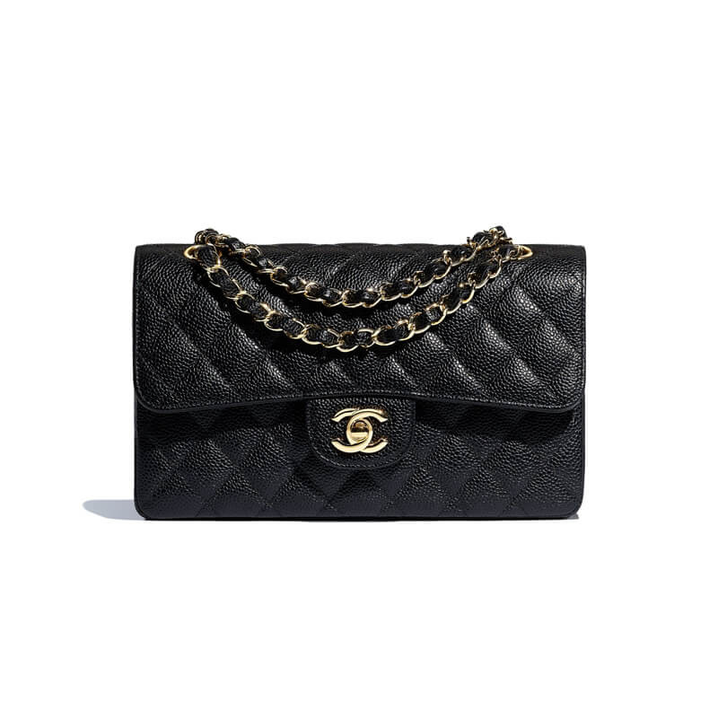 Replica Chanel Small Classic Double Flap Bag A01113 Caviar Calfskin