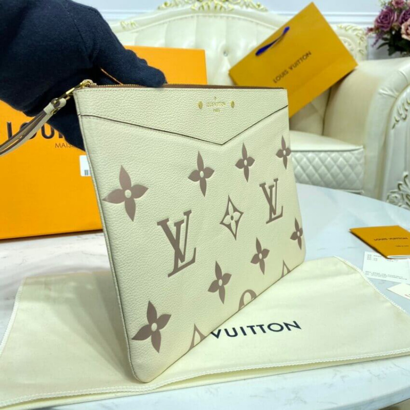 Replica Louis Vuitton Daily Pouch M80174 Cream