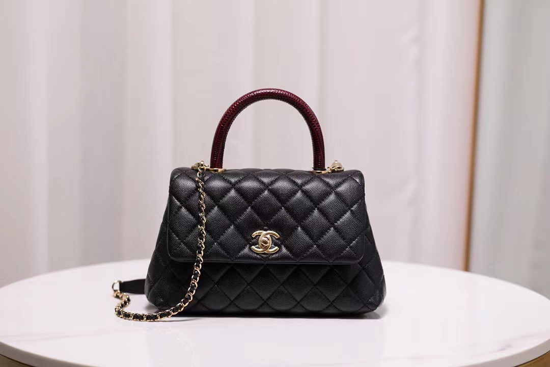 Replica Chanel Coco Handle Red 24*14*10Cm A92990