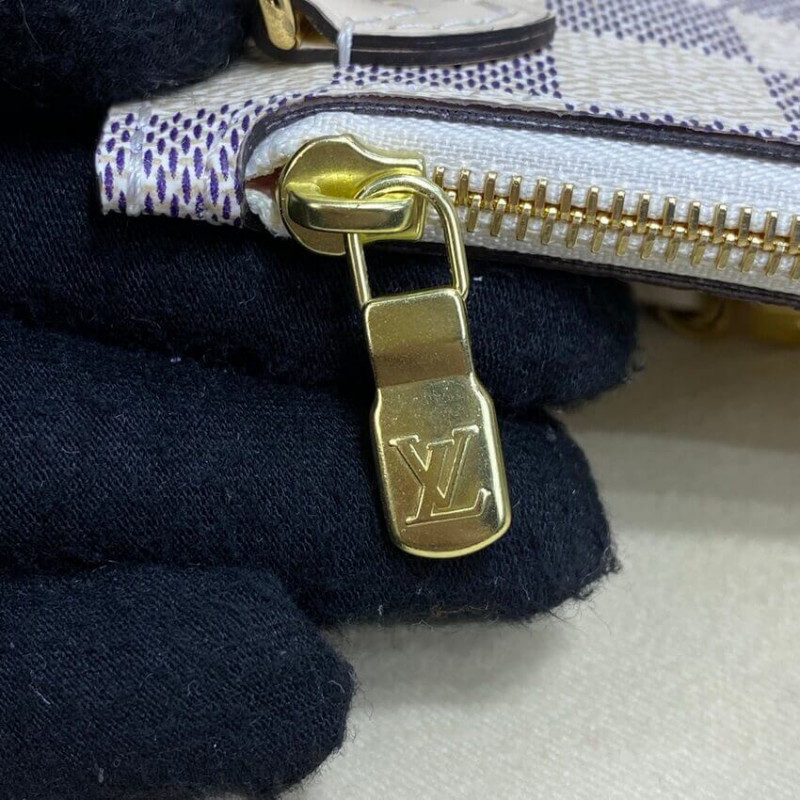 Replica Louis Vuitton Damier Azur Neverfull Mm N45295 Pink