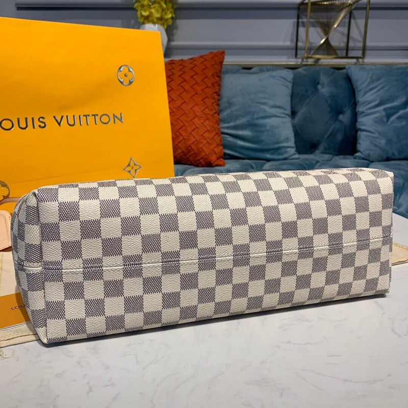 Replica Louis Vuitton Damier Azur Canvas Graceful Mm N42232