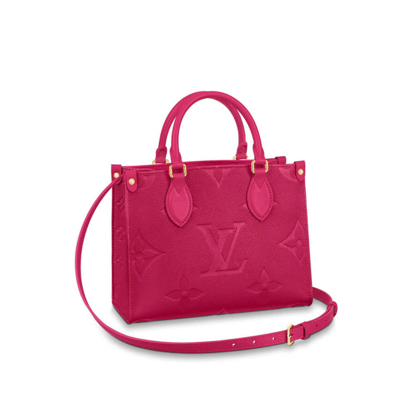 Replica Louis Vuitton Monogram Empreinte Leather Onthego Pm M45660