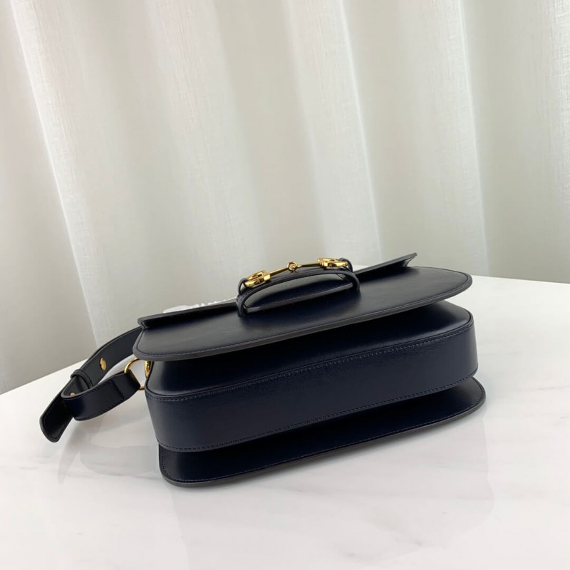Replica Gucci 1955 Horsebit Shoulder Bag 602204 Blue
