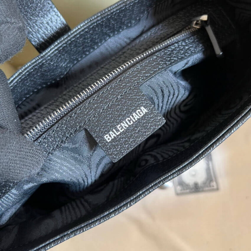 Replica Gucci X Balenciaga Jackie 1961 Small Hobo Bag 680118 Black