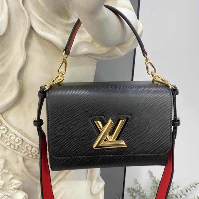 Replica Louis Vuitton Epi Leather Twist Mm M59027 Black