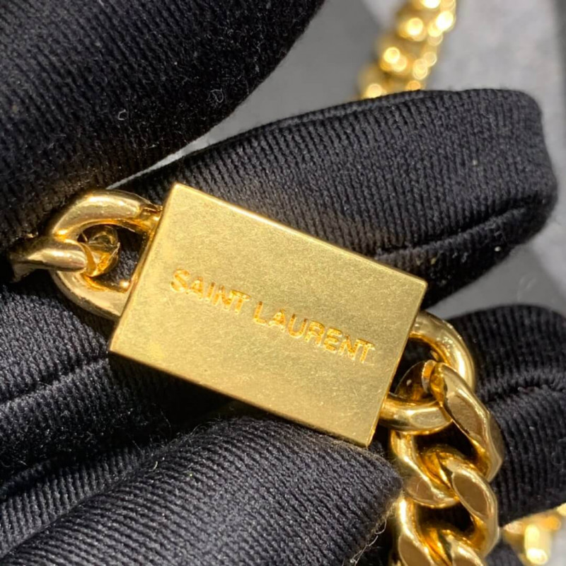 Replica Saint Laurent Smooth Calfskin Small Classic Monogram Kate Tassel Satchel 354120