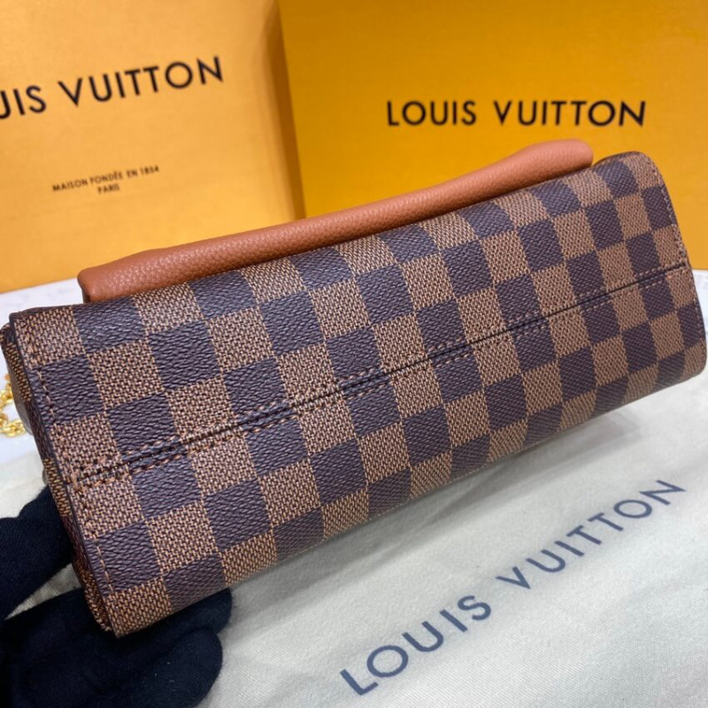 Replica Louis Vuitton Damier Ebene Canvas Vavin Pm N40110 Caramel