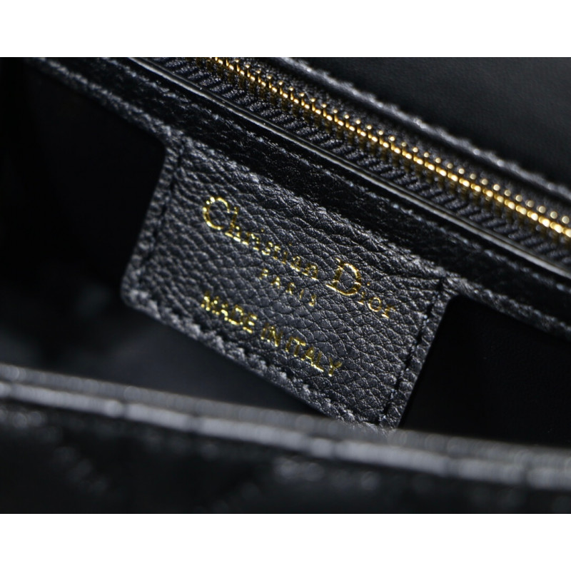 Replica Dior Small Caro Bag In Supple Cannage Calfskin M9241