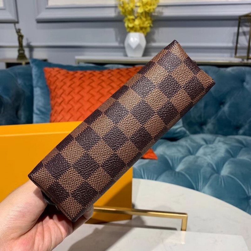 Replica Louis Vuitton Damier Ebene Cosmetic Pouch N47516