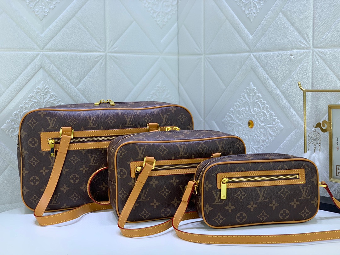 Replica Louis Vuitton Monogram Pochette Cite Shoulder Bag